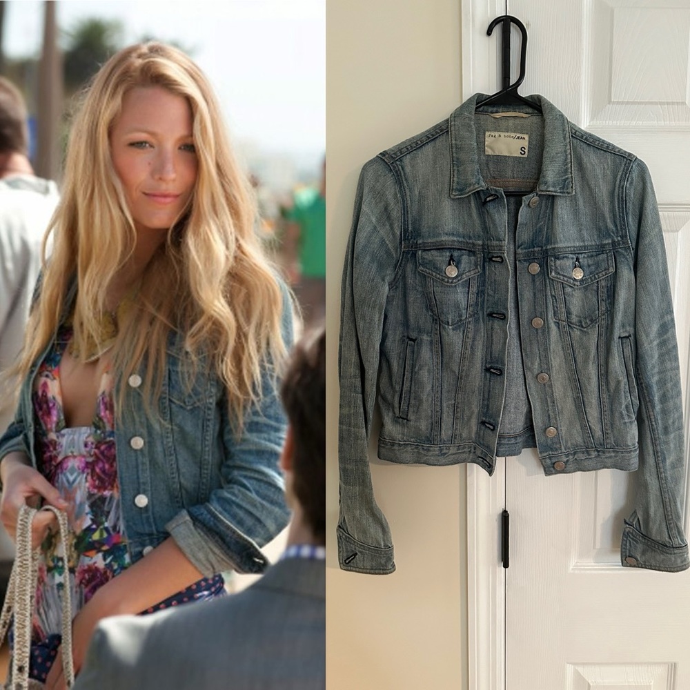 Rag and Bone denim Jacket ASO Serena VDW Gossip Girl